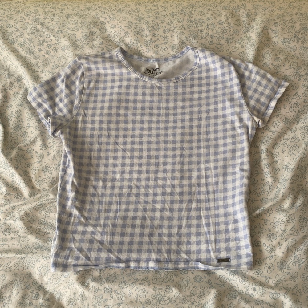 Hollister Gingham Baby Tee